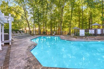 Swimming pool at Madison Southpark Apartment Homes, Charlotte, North Carolina